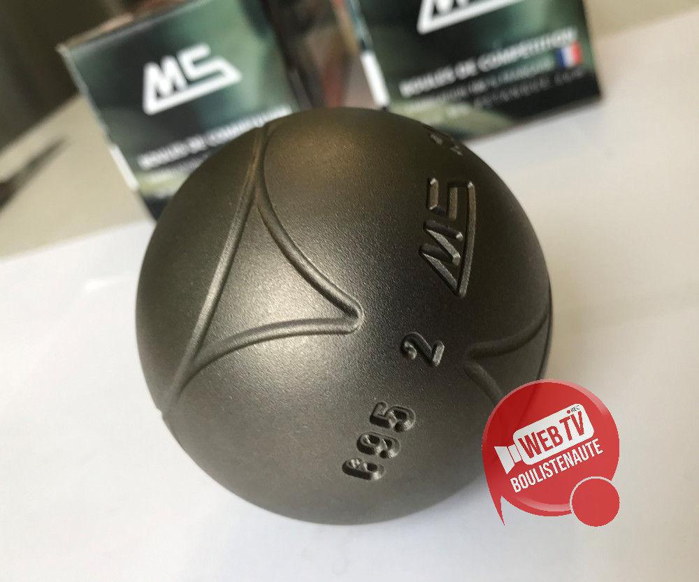 MS STRX INOX STRIÉE TENDRE ANTI-REBOND : 3 boules de pétanque compétition MS STRX INOX STRIÉE TENDRE ANTI-REBOND : 3 boules de pétanque compétition