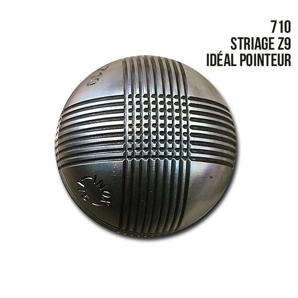 Inox 115 tendre - La Boule Bleue : 3 boules de pétanque compétition Inox 115 tendre - La Boule Bleue : 3 boules de pétanque compétition