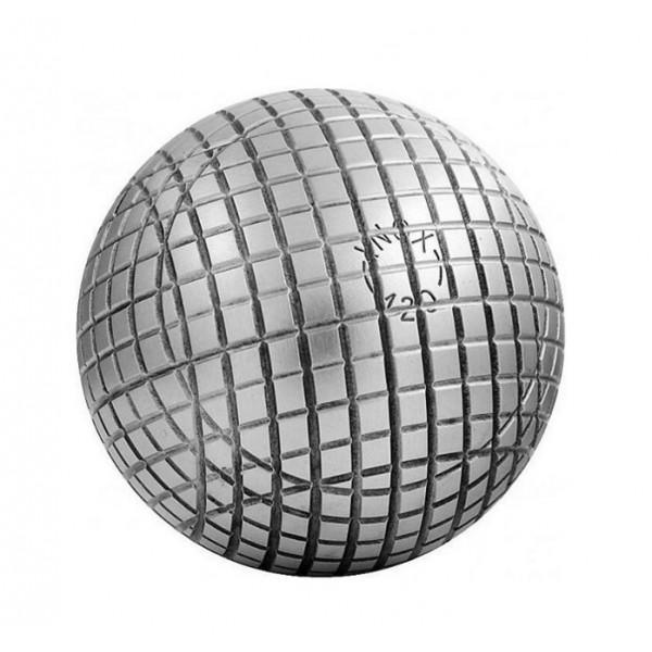 Inox 120 - DEMI-TENDRE - La Boule Bleue : 3 boules de pétanque compétition Inox 120 - DEMI-TENDRE - La Boule Bleue : 3 boules de pétanque compétition