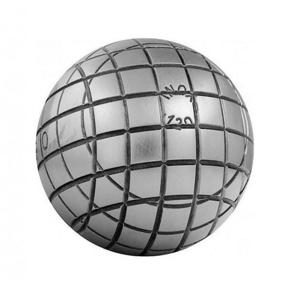 Inox 120 - DEMI-TENDRE - La Boule Bleue : 3 boules de pétanque compétition Inox 120 - DEMI-TENDRE - La Boule Bleue : 3 boules de pétanque compétition
