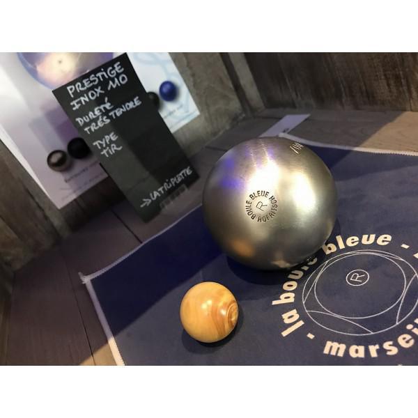 Prestige Inox 110 - TRÈS-TENDRE - La Boule Bleue : 3 boules de pétanque compétition Prestige Inox 110 - TRÈS-TENDRE - La Boule Bleue : 3 boules de pétanque compétition