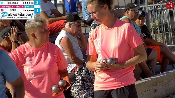 Palavas pétanque 2022 : Colombet, Bandiera au finish Palavas pétanque 2022 : Colombet, Bandiera au finish