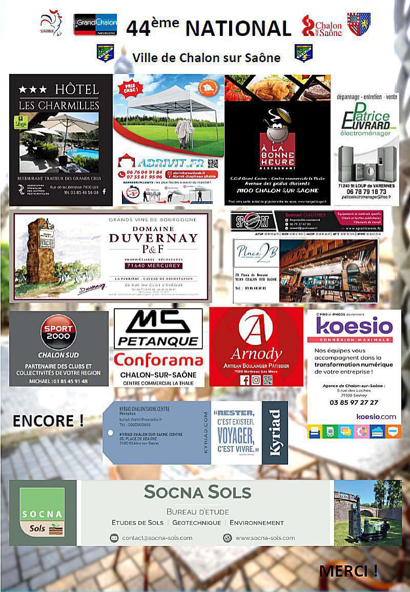 Chalon-sur-Saône : Nationaux de pétanque jeunes triplette open 2023 Chalon-sur-Saône : Nationaux de pétanque jeunes triplette open 2023