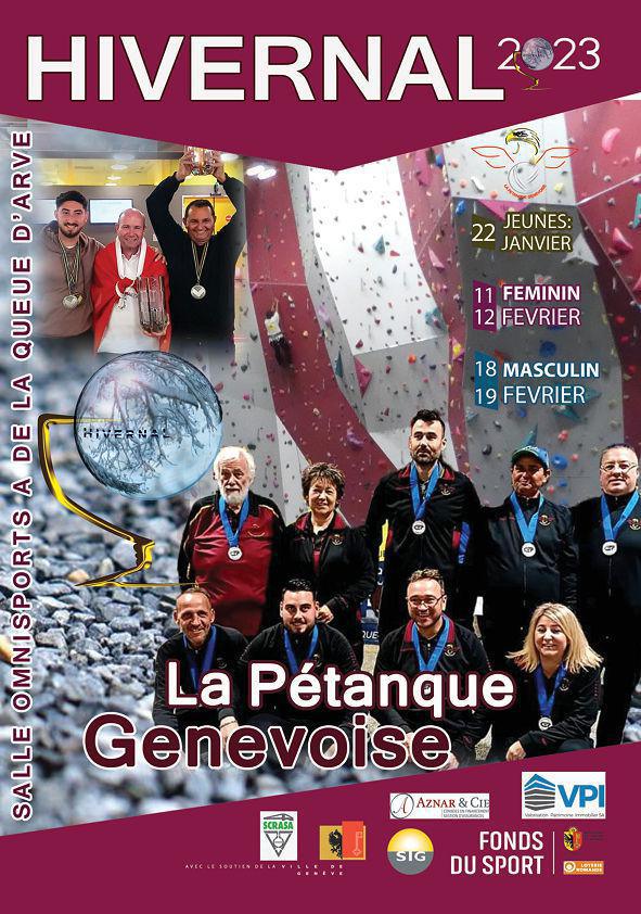Mini WebTV Genève : Marathon hivernal de pétanque masculin 2023