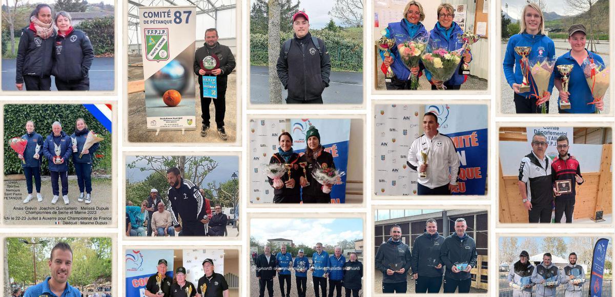 Doublette féminin et tête-à-tête seniors : Championnats départementaux de pétanque 2023 Doublette féminin et tête-à-tête seniors : Championnats départementaux de pétanque 2023