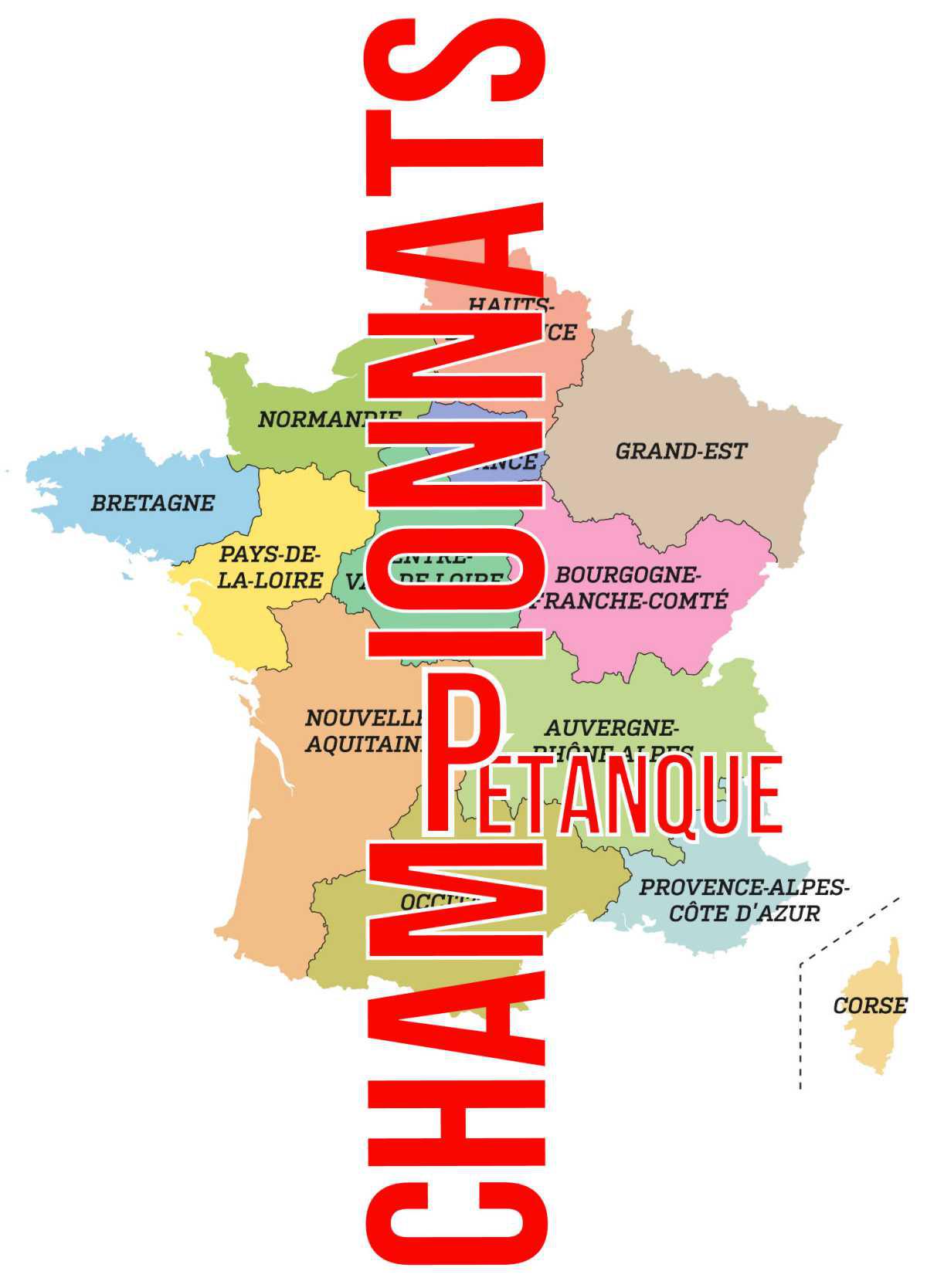 Triplette Jeu Provençal : Championnats régionaux de pétanque 2023