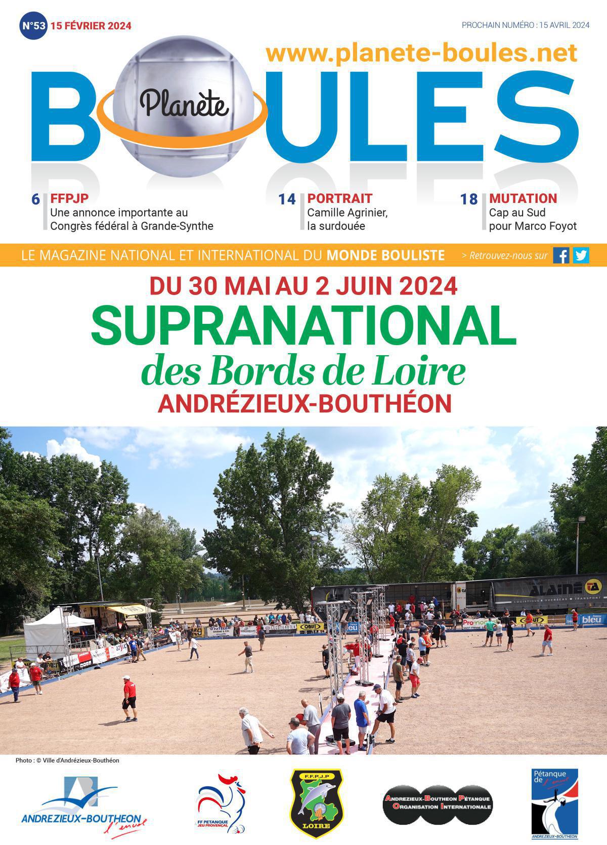 LE N°50 de PLANÈTE BOULES vient de paraître LE N°50 de PLANÈTE BOULES vient de paraître