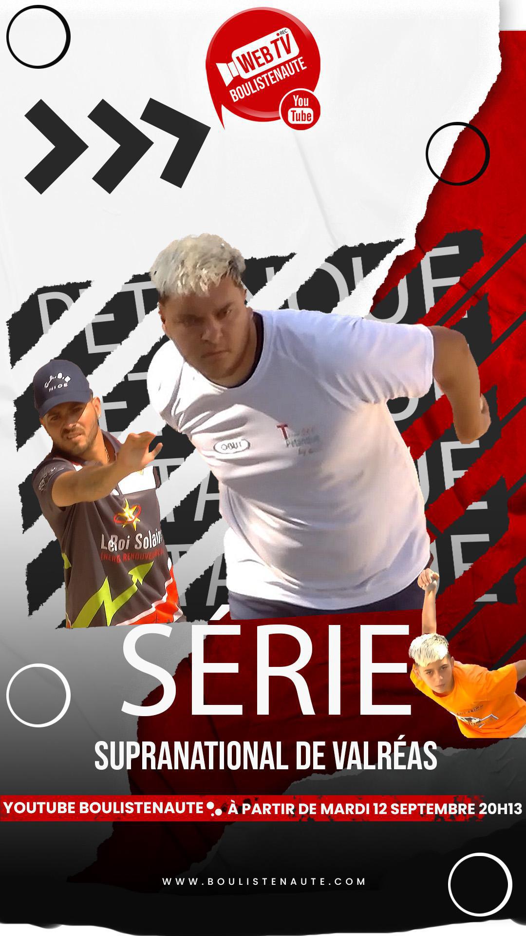 La série "Vidéos du Supranational à pétanque de Valréas, édition 2023" La série "Vidéos du Supranational à pétanque de Valréas, édition 2023"