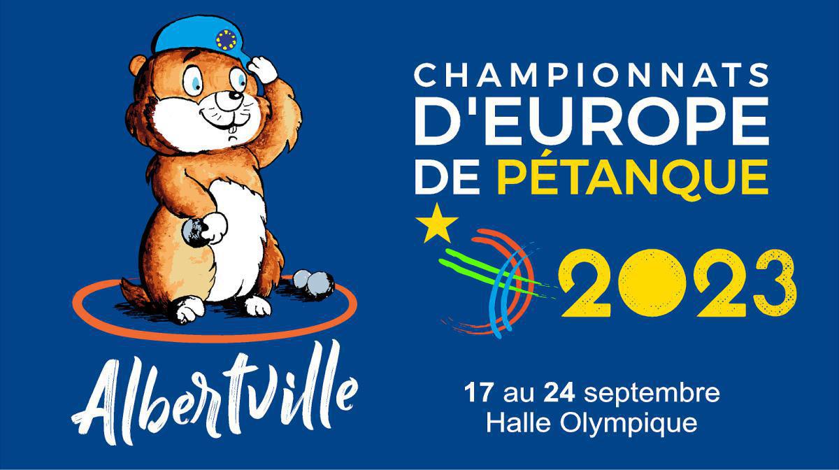 Championnats d'Europe de pétanque 2023 à Albertville