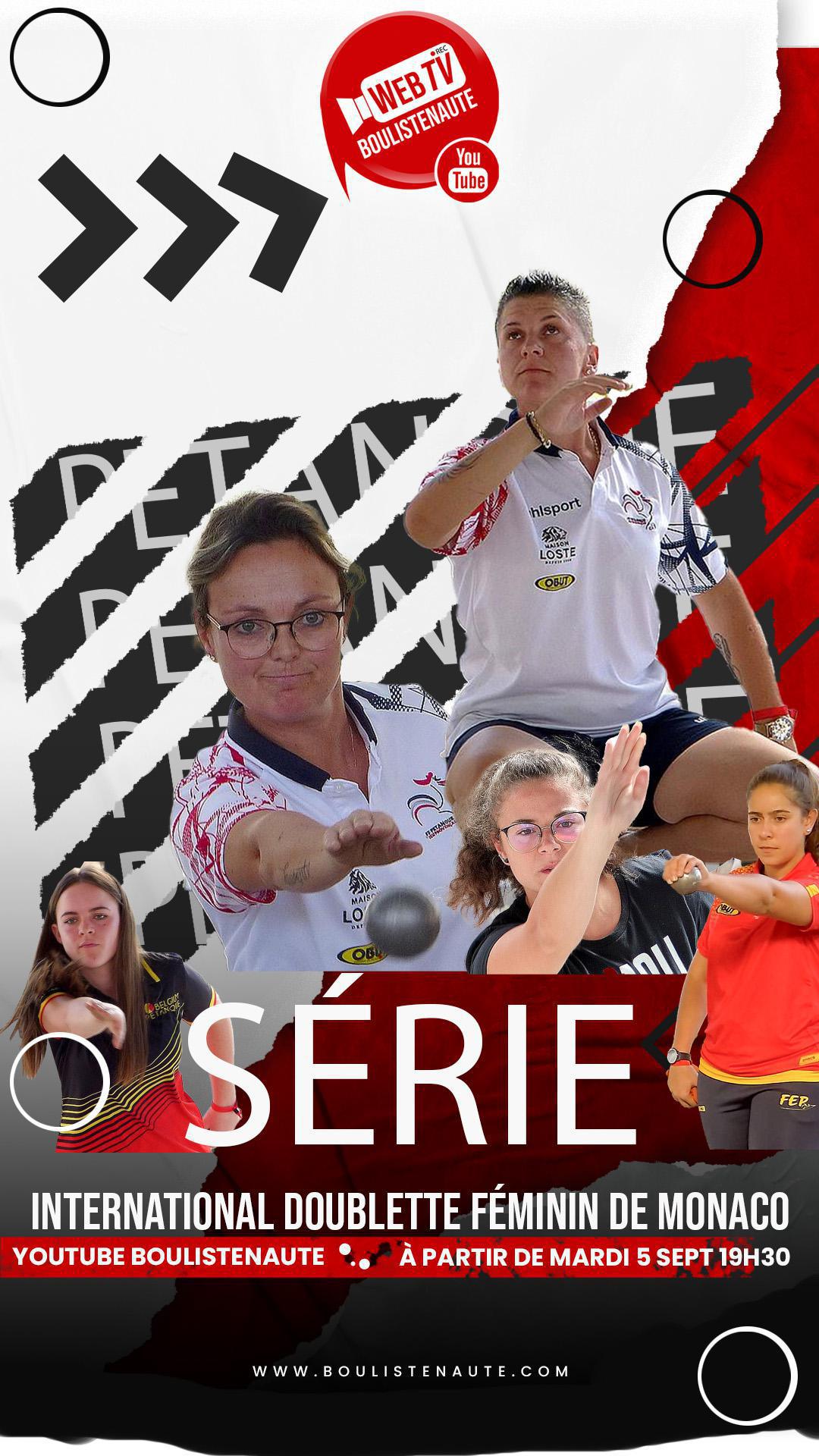 La série "Vidéos de l'International à pétanque de Monaco 2023, Challenge Princesse Gabriella" La série "Vidéos de l'International à pétanque de Monaco 2023, Challenge Princesse Gabriella"