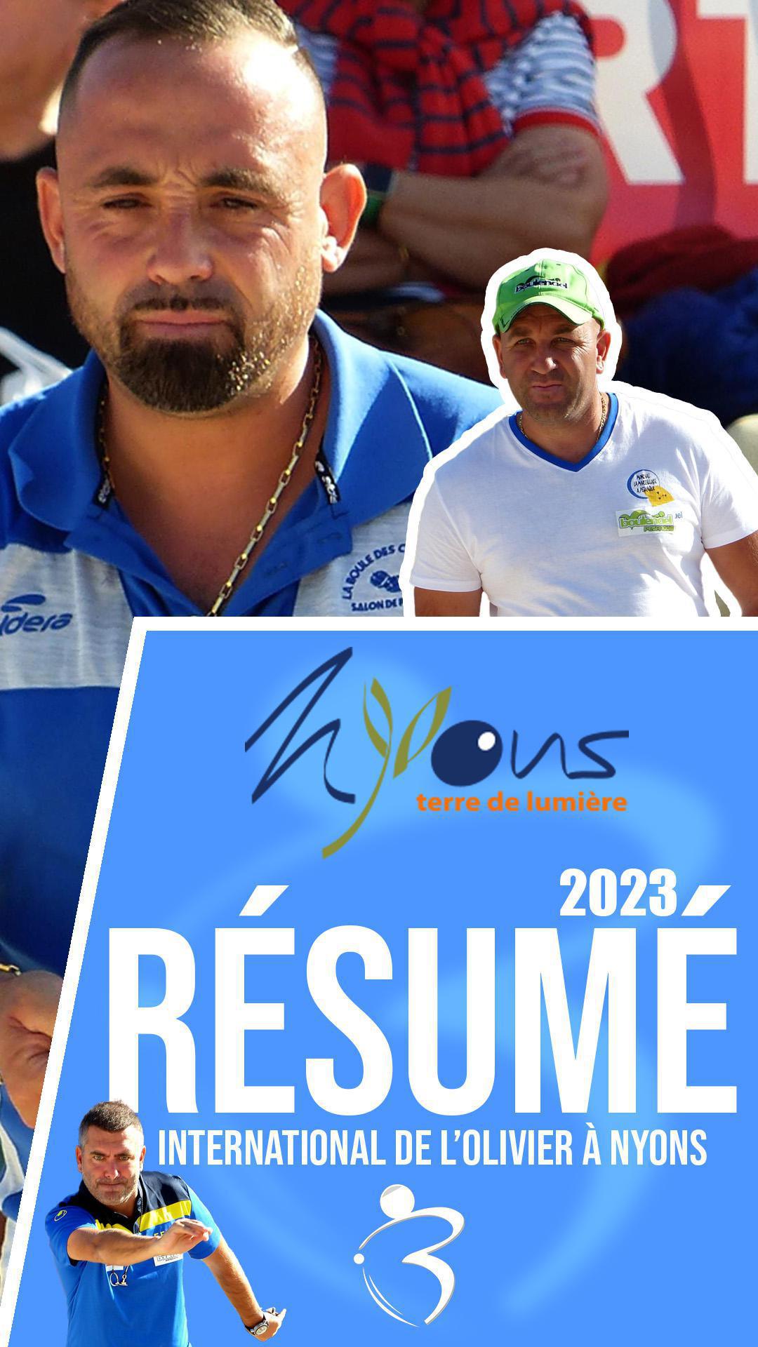 Résumé « Beaux gestes pétanque » - International à pétanque de l'Olivier - Nyons 2023 Résumé « Beaux gestes pétanque » - International à pétanque de l'Olivier - Nyons 2023