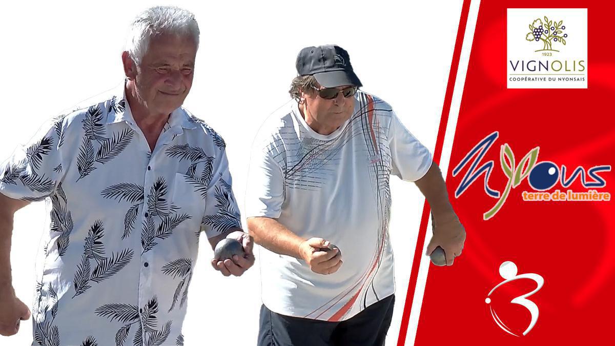 La série "Vidéos du National à pétanque tête-à-tête de Nyons 2023" La série "Vidéos du National à pétanque tête-à-tête de Nyons 2023"