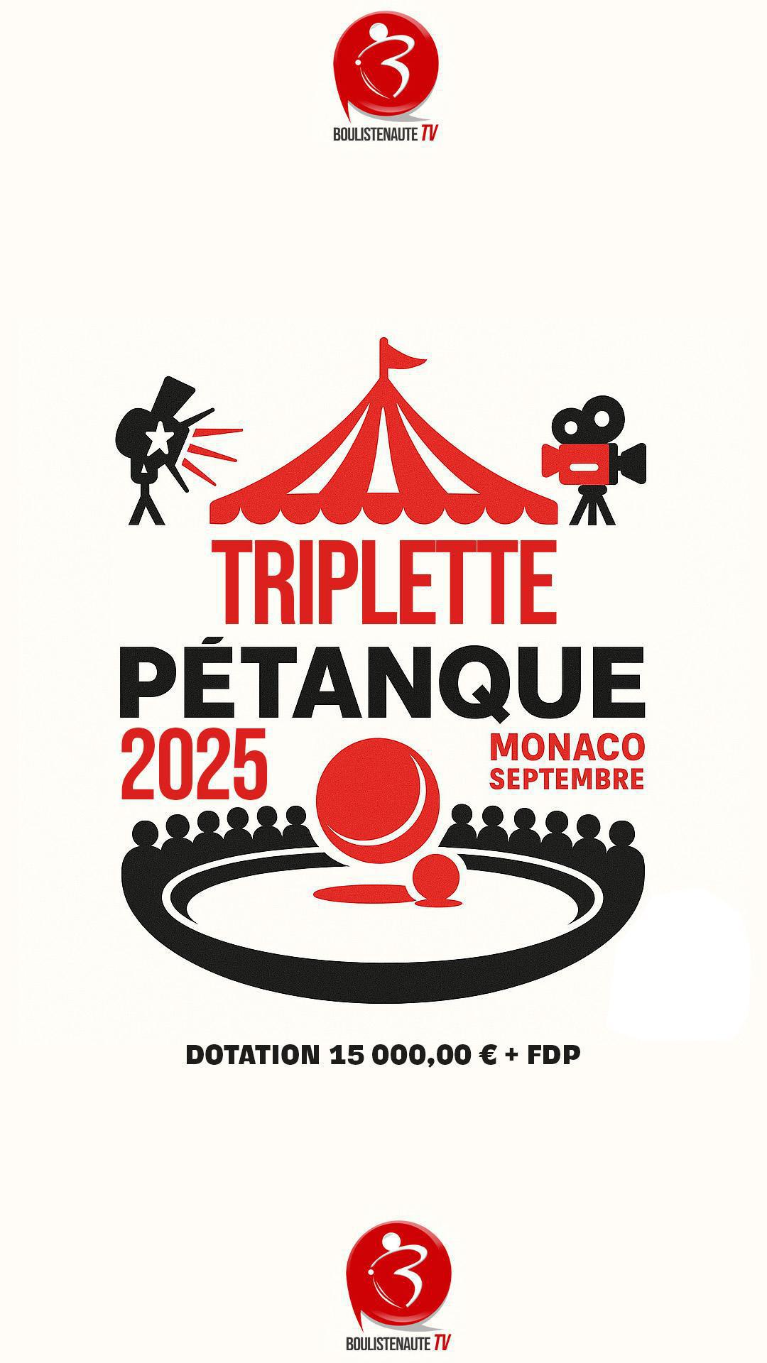 International triplette à pétanque de Monaco - Challenge Prince Héréditaire Jacques 2025