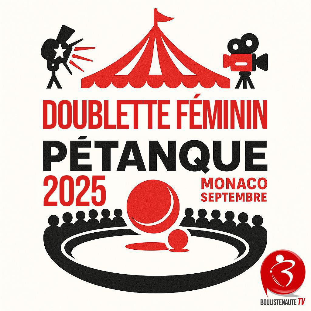 Monaco : 4e International doublette féminin de pétanque - Septembre 2025 Challenge Princesse Gabriella