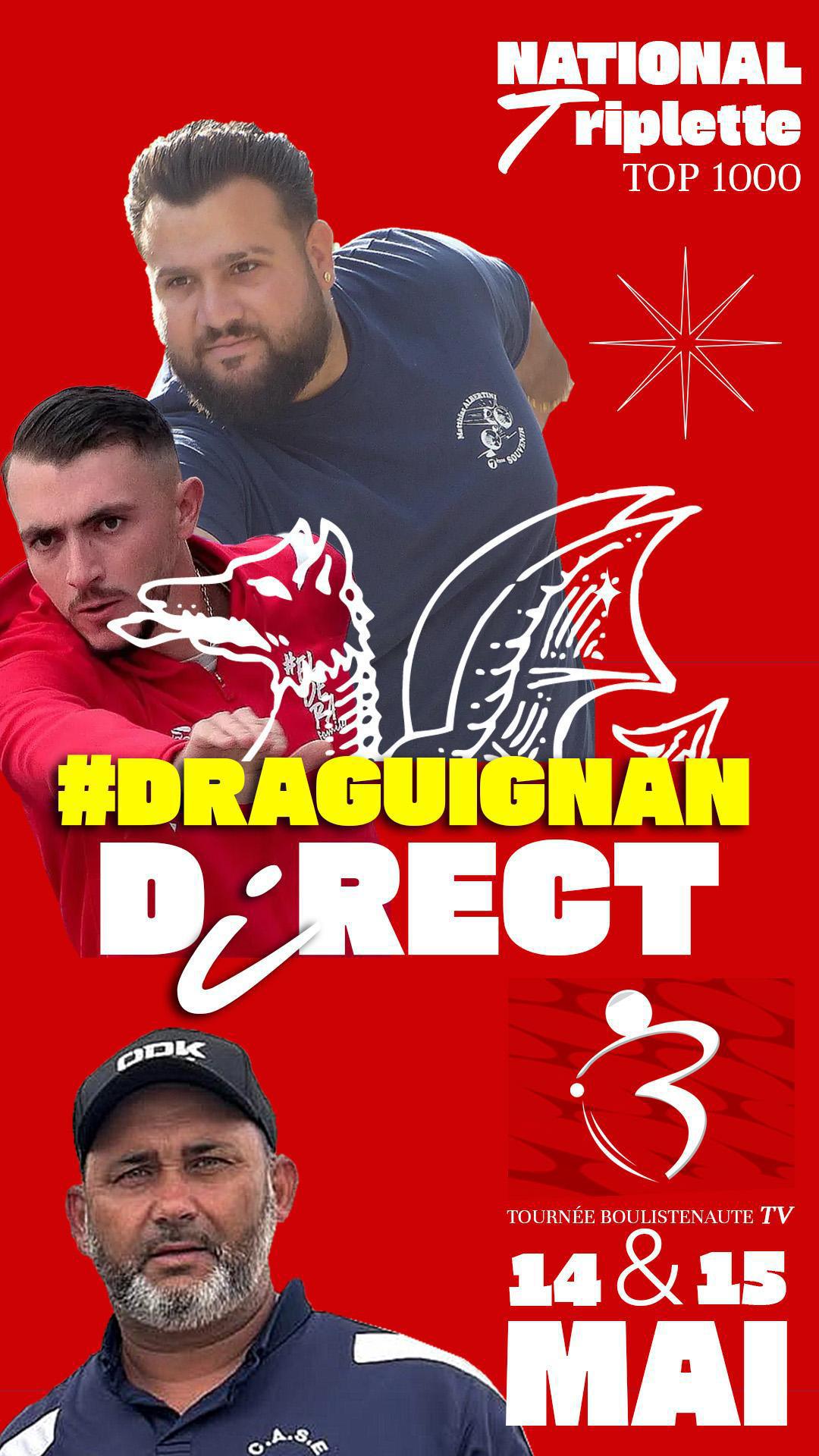 National triplette Top 1000 de Draguignan - Pétanque 2026