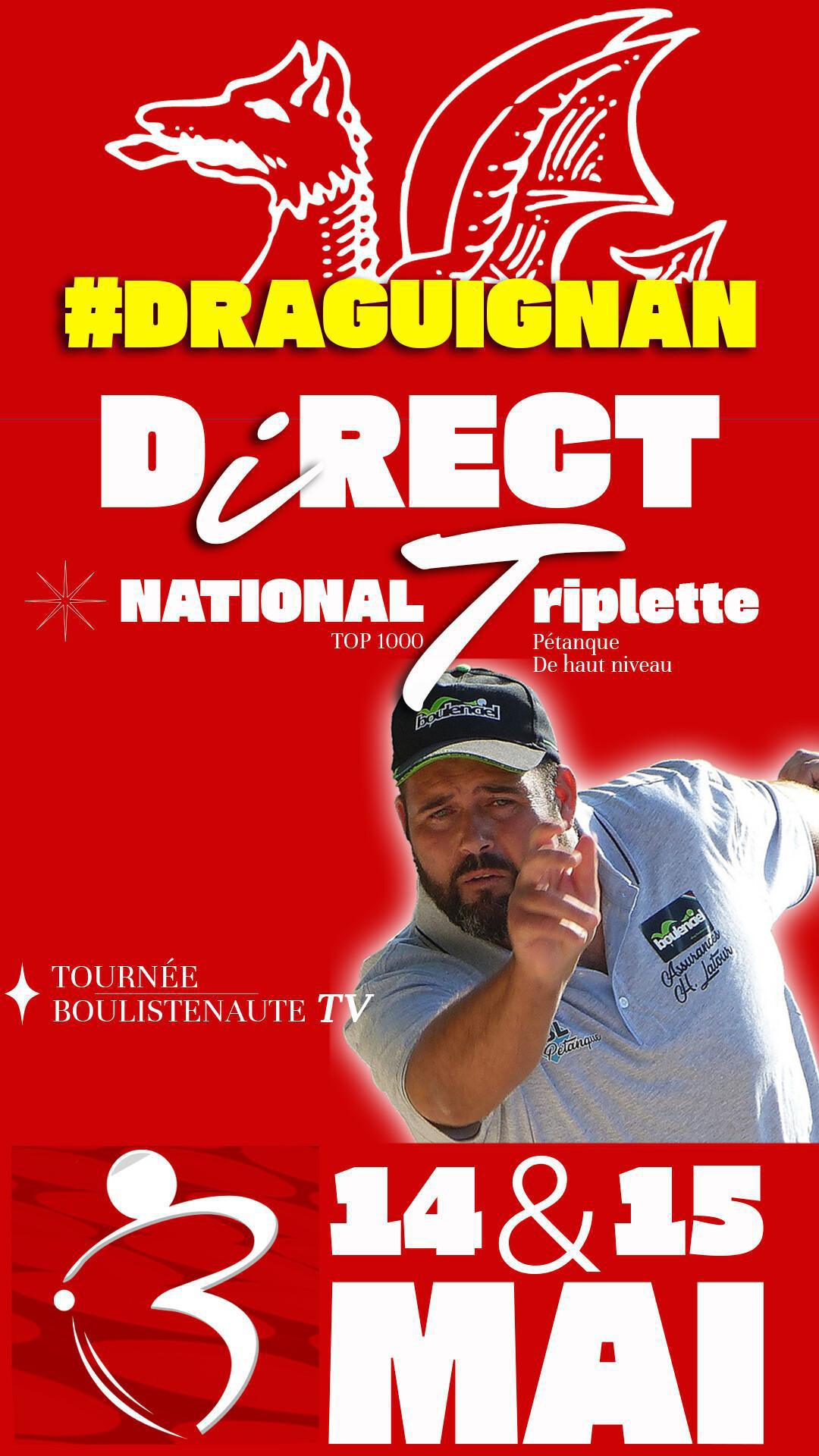 National triplette Top 1000 de Draguignan - Pétanque 2026 National triplette Top 1000 de Draguignan - Pétanque 2026