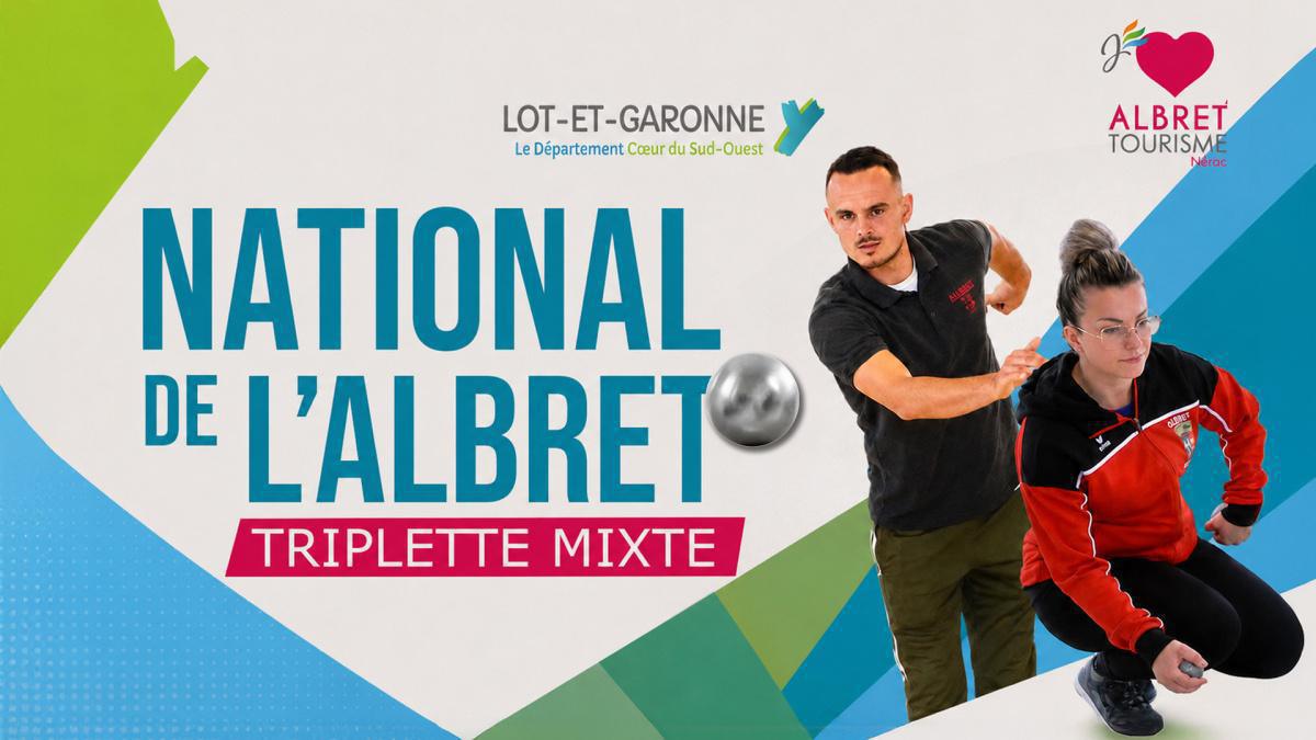 National triplette mixte de l'Albret à Nérac 2026 - TOP 300 Pétanque National triplette mixte de l'Albret à Nérac 2026 - TOP 300 Pétanque