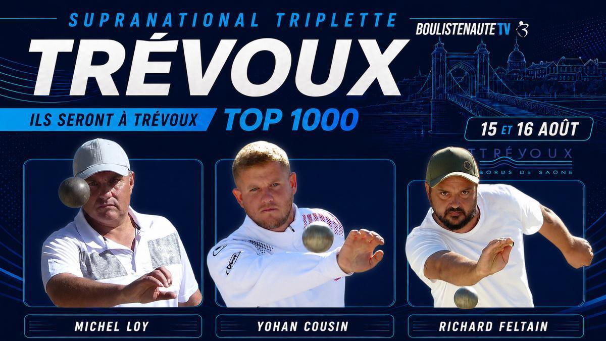 35e Supranational de Trévoux 2026 : les cadors du TOP 1000 à l’assaut du titre