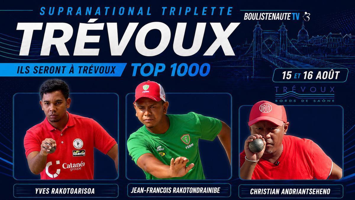 35e Supranational de Trévoux 2026 : les cadors du TOP 1000 à l’assaut du titre