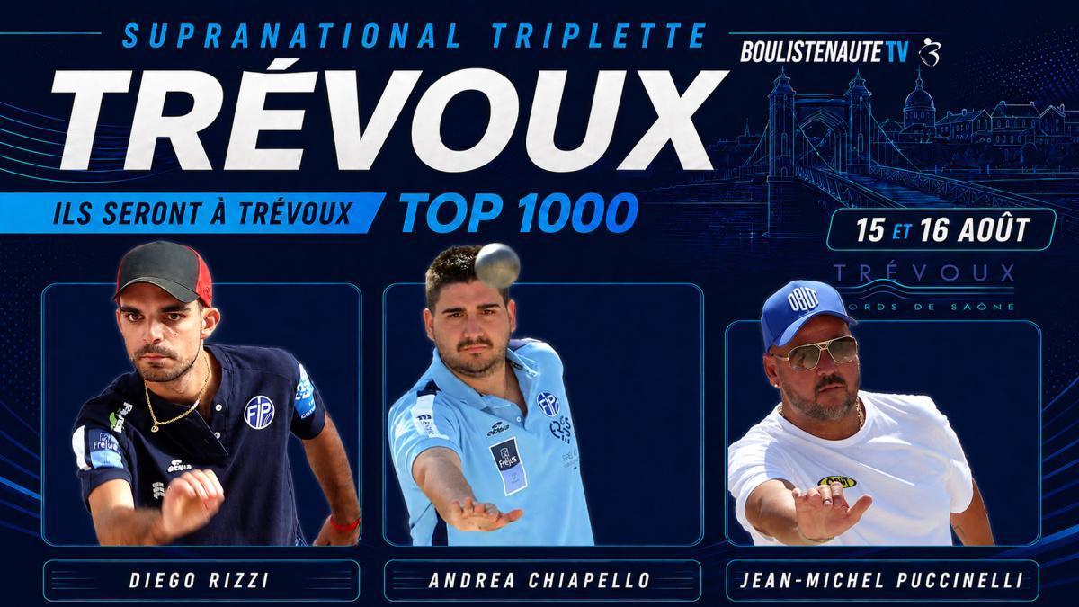 35e Supranational de Trévoux 2026 : les cadors du TOP 1000 à l’assaut du titre