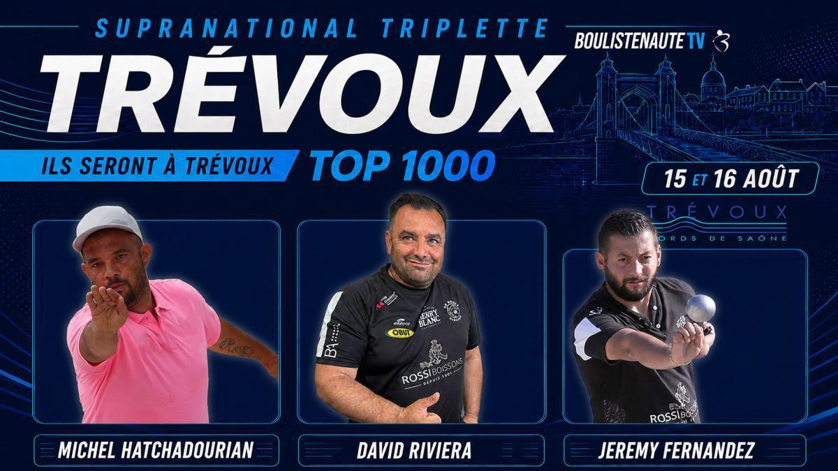 35e Supranational de Trévoux 2026 : les cadors du TOP 1000 à l’assaut du titre