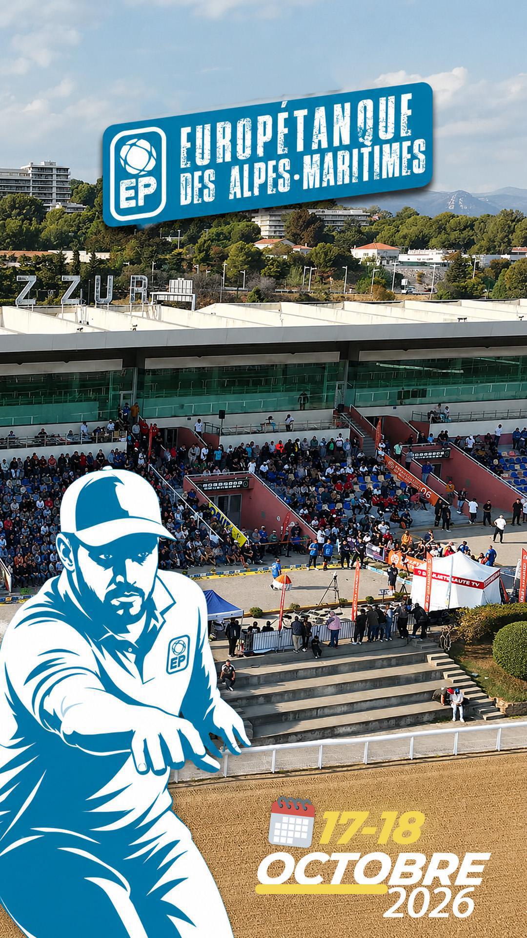 Cagnes-Sur-Mer : Europétanque triplette des Alpes-Maritimes 2026