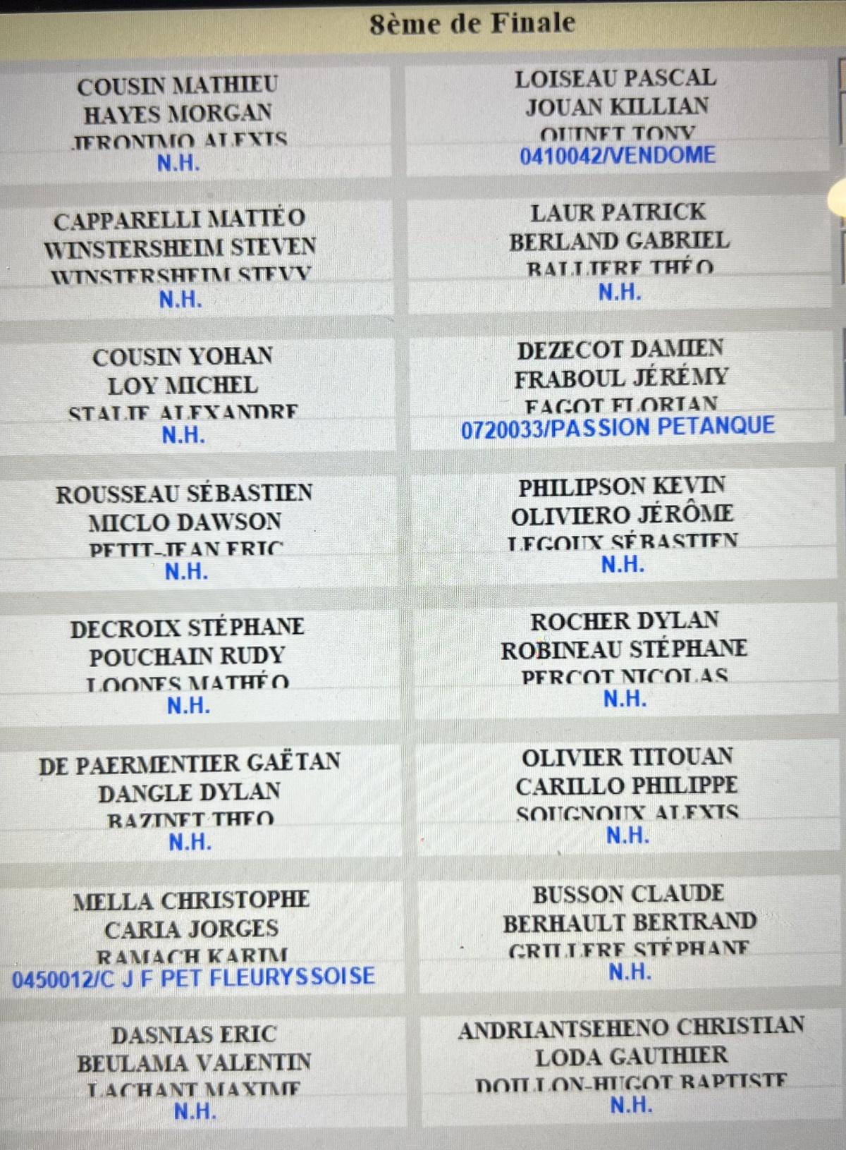 Ville d'Orléans : 5ème National triplette open 2025 - TOP 500 Pétanque - Par poules Ville d'Orléans : 5ème National triplette open 2025 - TOP 500 Pétanque - Par poules