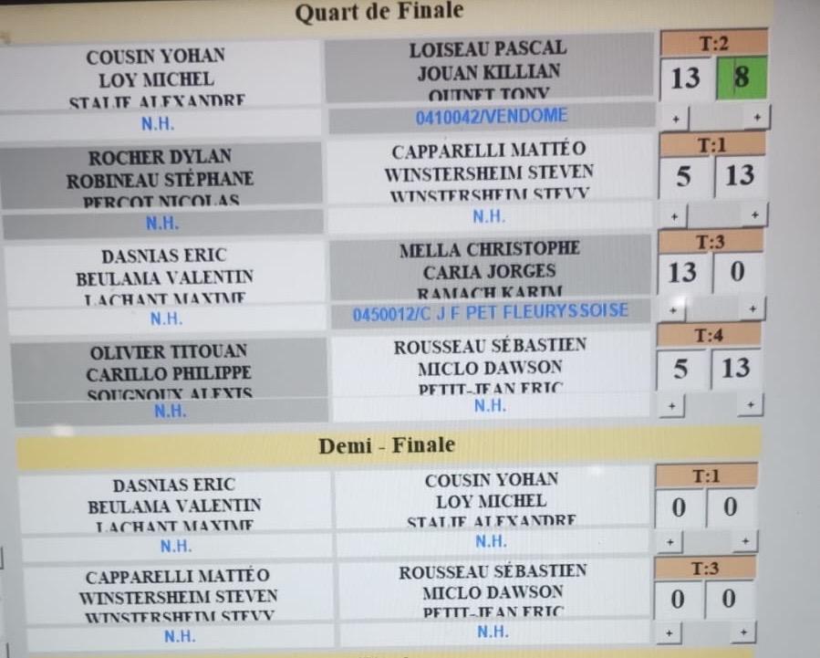 Ville d'Orléans : 5ème National triplette open 2025 - TOP 500 Pétanque - Par poules Ville d'Orléans : 5ème National triplette open 2025 - TOP 500 Pétanque - Par poules