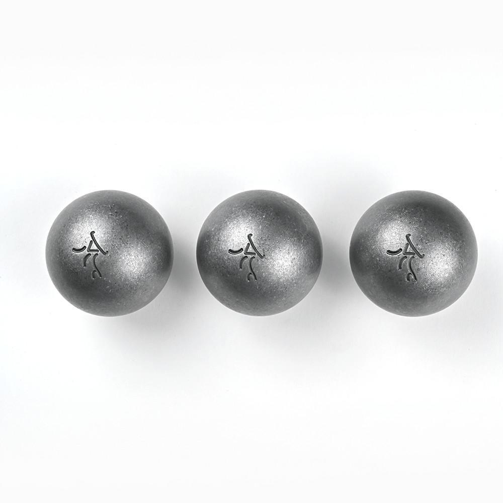 Inox lisse Toro Petank : 3 boules de pétanque compétition Inox lisse Toro Petank : 3 boules de pétanque compétition