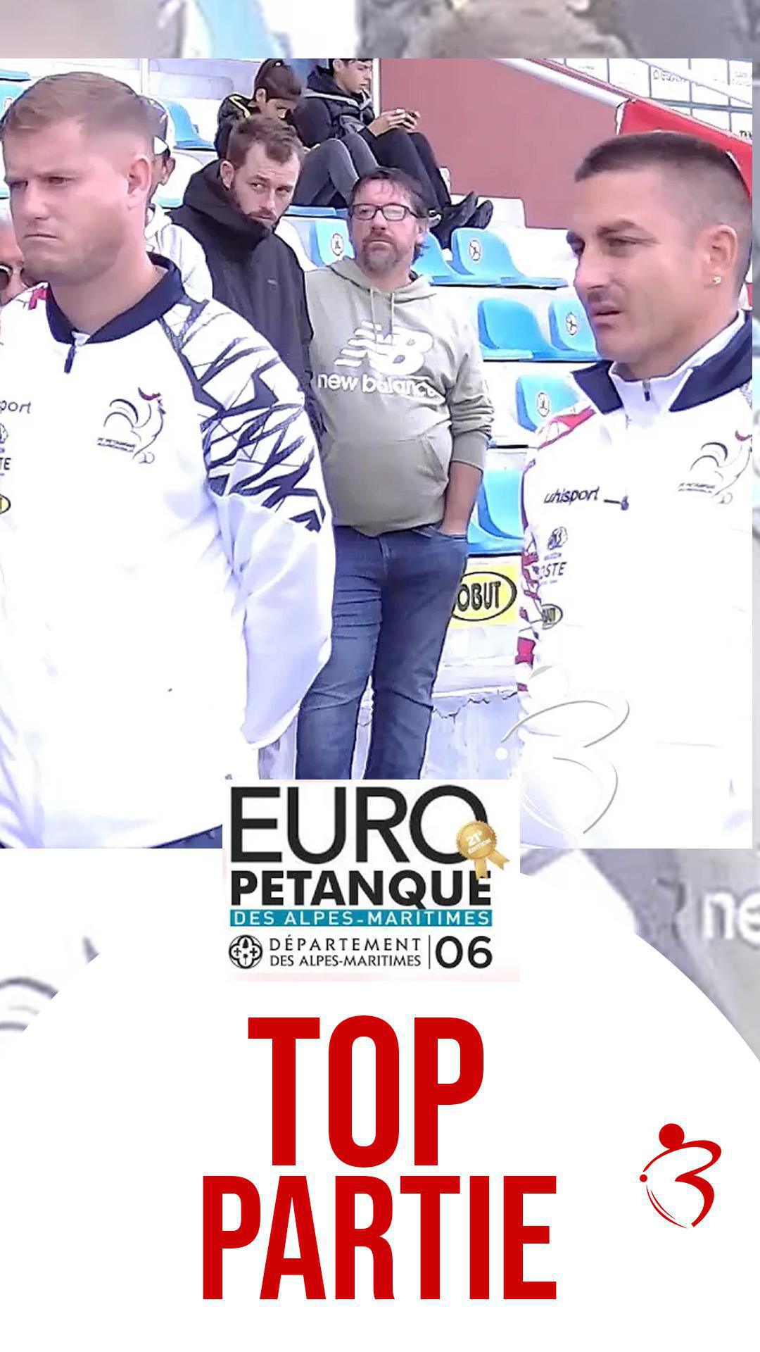 Top partie 👍 Quart de l'Europétanque : FRANCE vs COCCIOLO Top partie 👍 Quart de l'Europétanque : FRANCE vs COCCIOLO