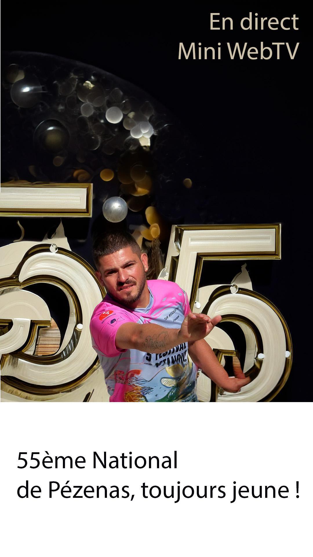 55ème National à pétanque de Pézenas, toujours jeune ! 55ème National à pétanque de Pézenas, toujours jeune !