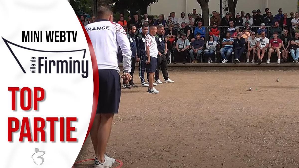 Une demi-finale époustouflante au 43e National triplette à pétanque de Firminy - Juin 2024