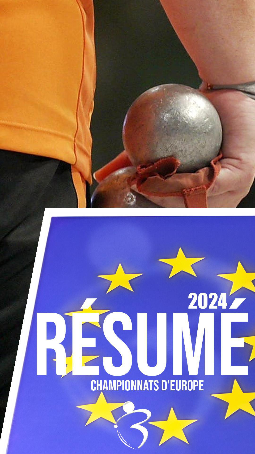 Résumé « Beaux gestes pétanque » - Les Championnats d'Europe de pétanque 2024 à Martigny (Suisse)