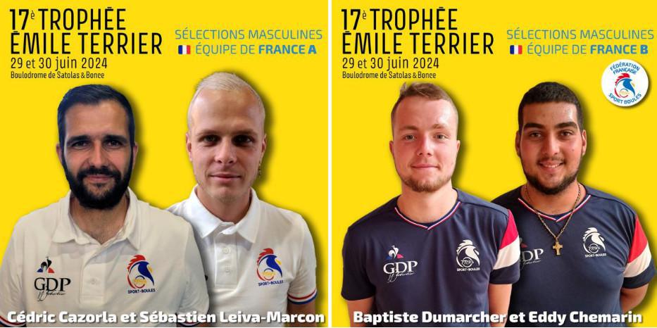 Sport boules et le Trophée Emile Terrier : la France veut garder la main