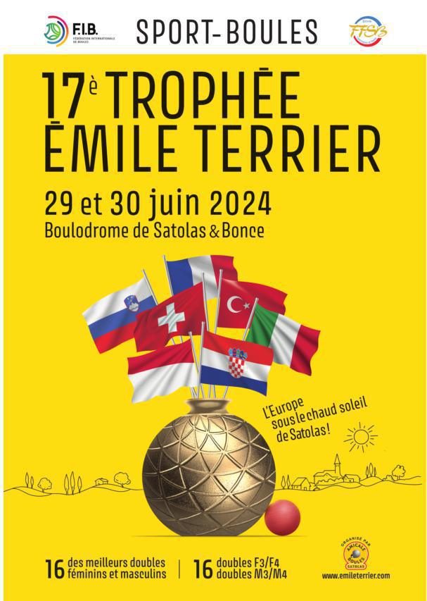 Sport boules et le Trophée Emile Terrier : la France veut garder la main