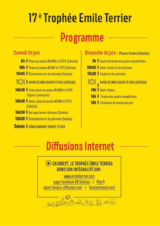 Sport boules et le Trophée Emile Terrier : la France veut garder la main Sport boules et le Trophée Emile Terrier : la France veut garder la main