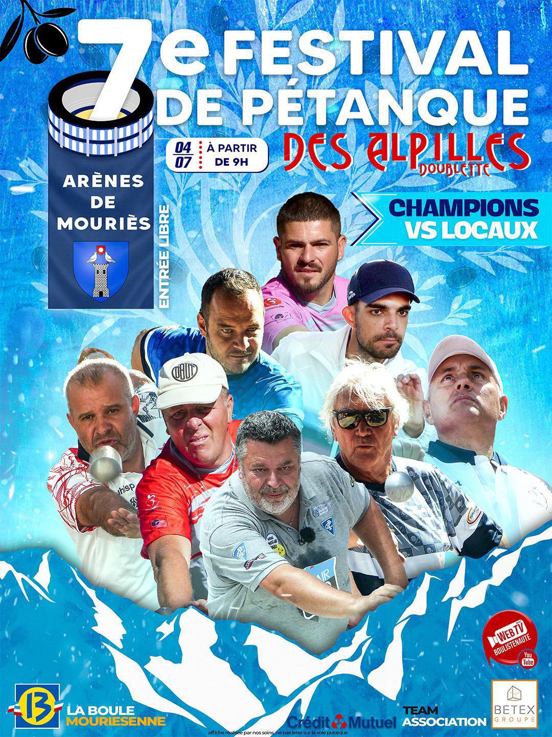 Pétanque : Duos de stars dans les Alpilles