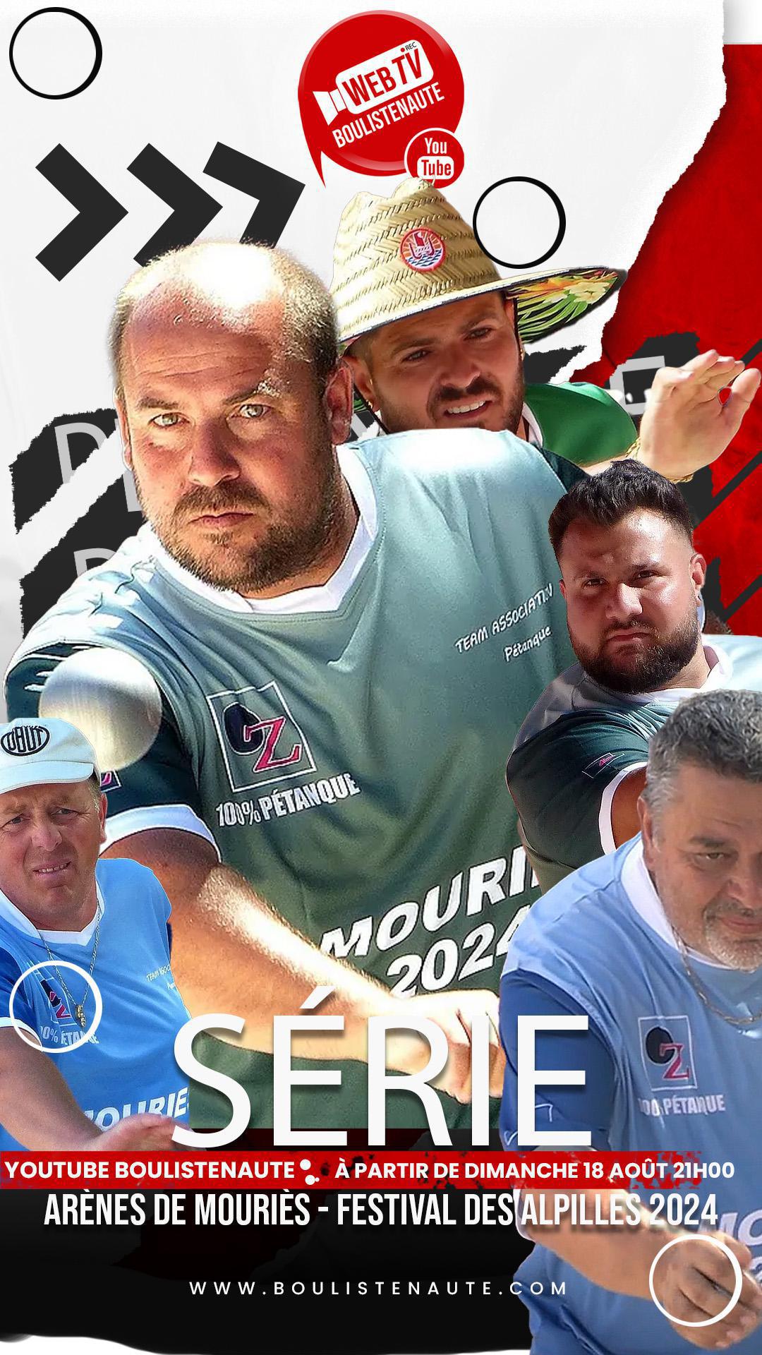 La série de vidéos "Arènes de Mouriès - Festival des Alpilles à pétanque 2024" La série de vidéos "Arènes de Mouriès - Festival des Alpilles à pétanque 2024"
