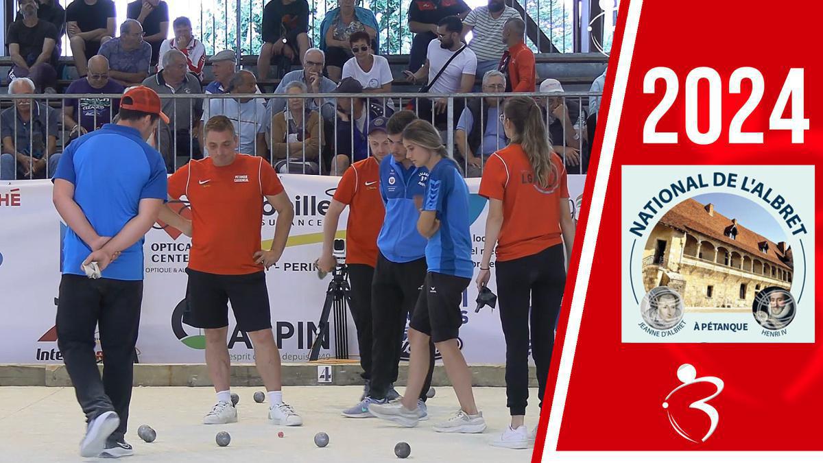La série de vidéos "National Triplette Mixte de l'Albret à Nérac - Pétanque 2024" La série de vidéos "National Triplette Mixte de l'Albret à Nérac - Pétanque 2024"