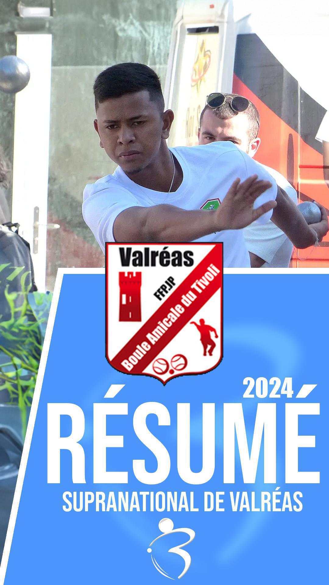 Résumé « Beaux gestes pétanque » - 9ème Supranational de Valréas 2024 Résumé « Beaux gestes pétanque » - 9ème Supranational de Valréas 2024