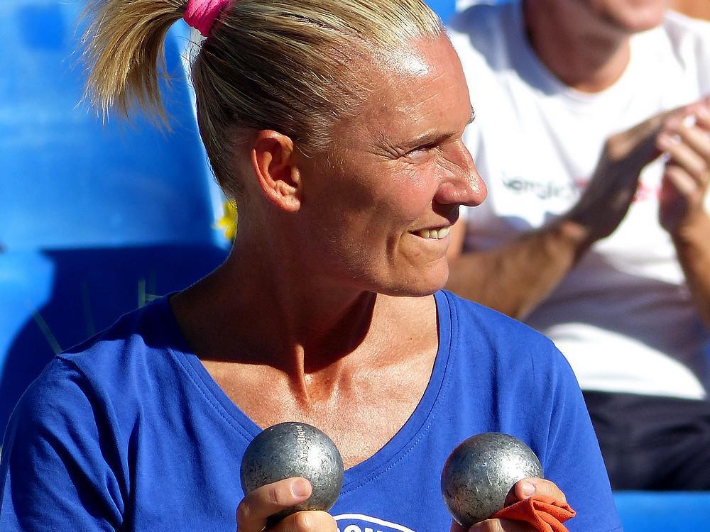 Pétanque : Montpellier, parties de dames Pétanque : Montpellier, parties de dames