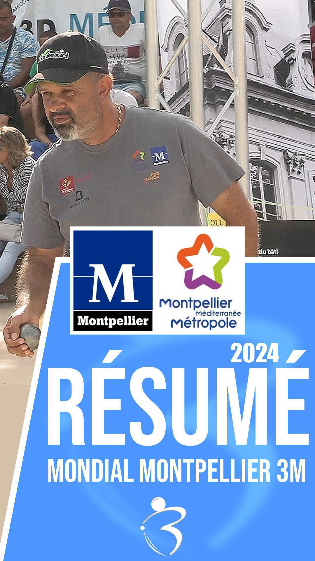 Résumé « Beaux gestes pétanque » - Mondial Montpellier 3M 2024 Résumé « Beaux gestes pétanque » - Mondial Montpellier 3M 2024