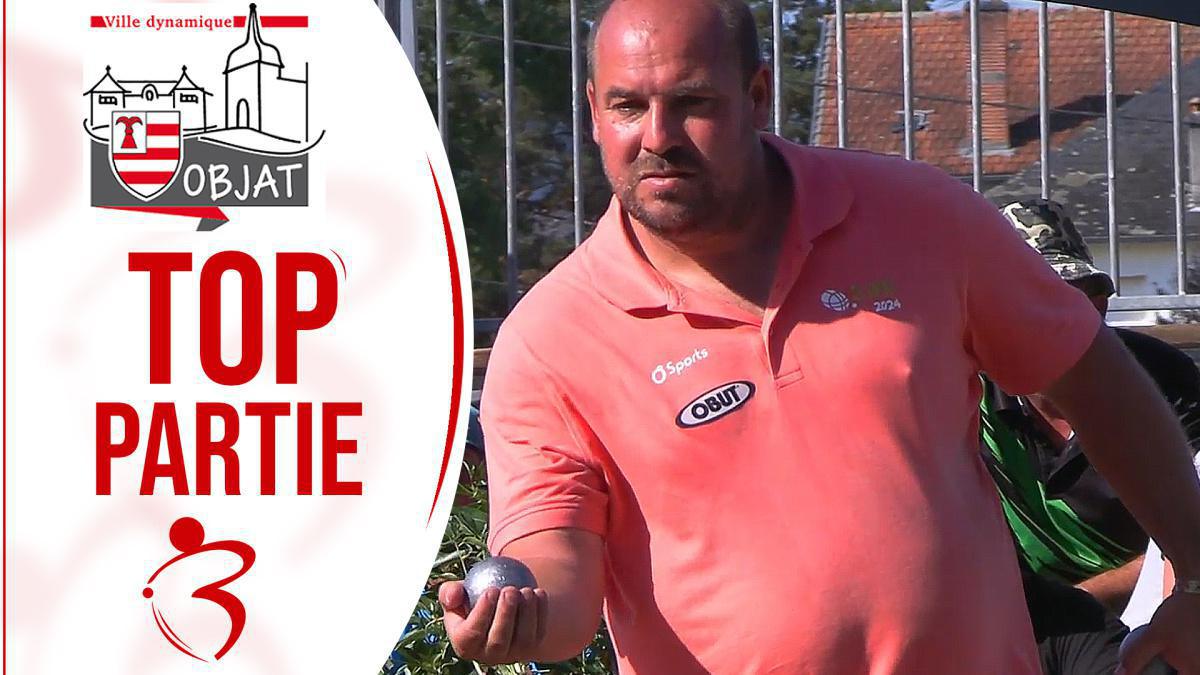 Stéphane Robineau, « MVP » du 4ème International à pétanque d'Objat Stéphane Robineau, « MVP » du 4ème International à pétanque d'Objat