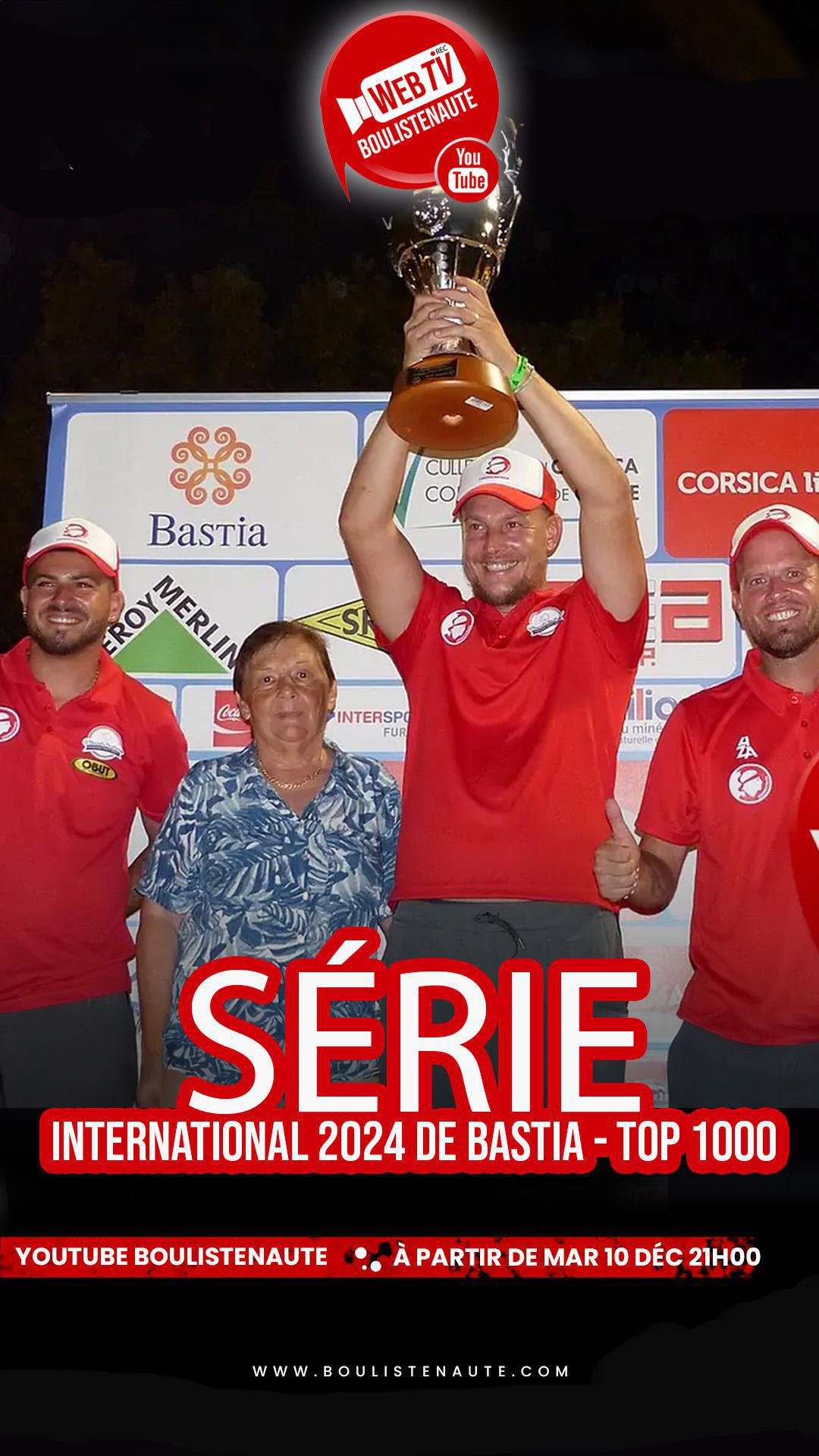 La série de vidéos pétanque : International Triplette Open Pierrot Lamperti 2024 à Bastia (Haute-Corse) - TOP 1000 La série de vidéos pétanque : International Triplette Open Pierrot Lamperti 2024 à Bastia (Haute-Corse) - TOP 1000