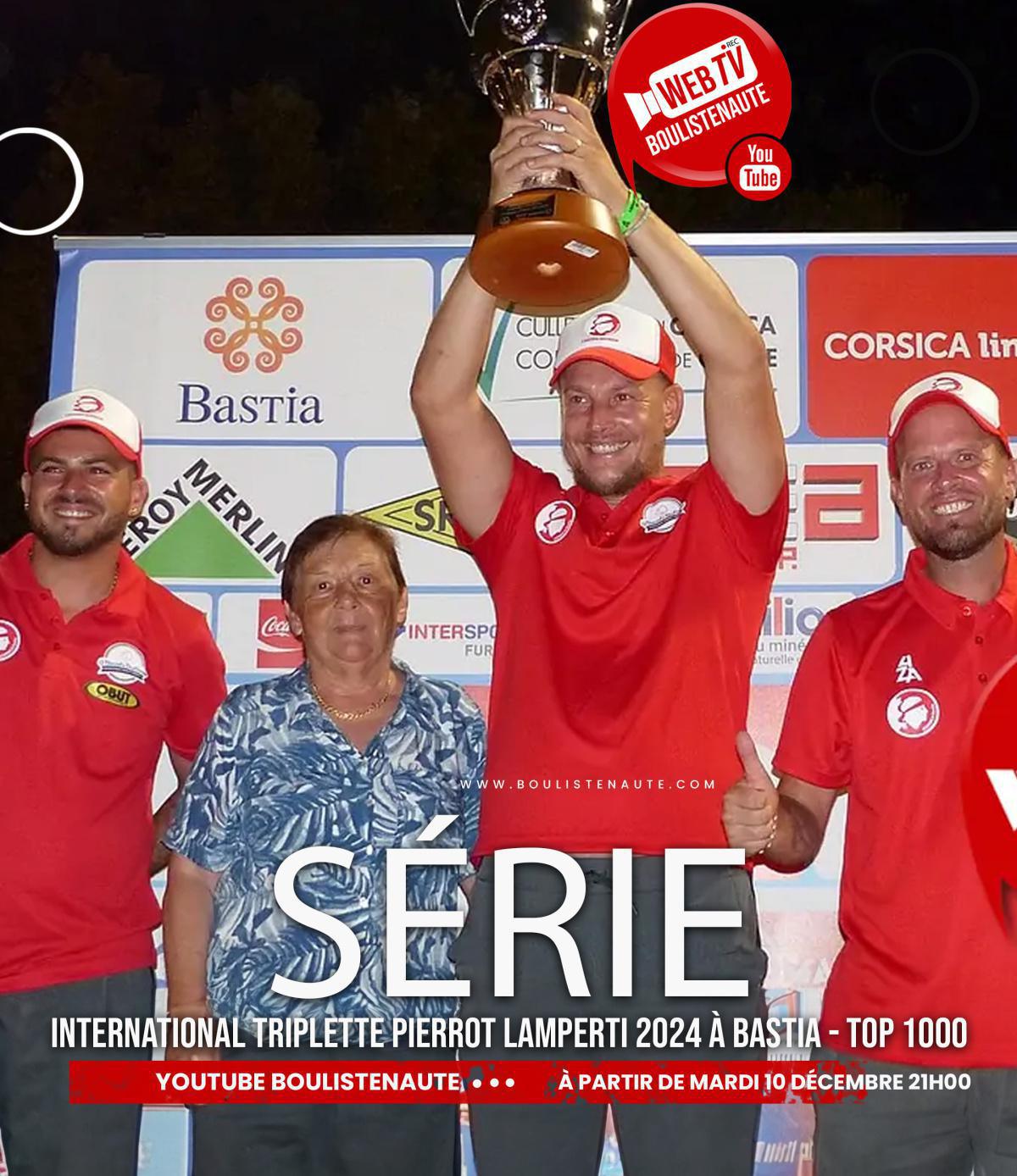 « Top mène 5 carreaux pour finir » - Finale BONETTO vs Equipe Italienne : International Pierrot Lamperti à Bastia (Haute-Corse) - TOP 1000 « Top mène 5 carreaux pour finir » - Finale BONETTO vs Equipe Italienne : International Pierrot Lamperti à Bastia (Haute-Corse) - TOP 1000