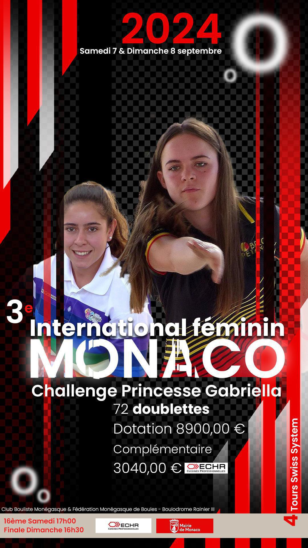 Pétanque : Monaco, jeux de dames Pétanque : Monaco, jeux de dames