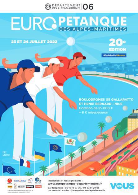 Europétanque : Éric Garence, la pétanque en haut de l'affiche Europétanque : Éric Garence, la pétanque en haut de l'affiche