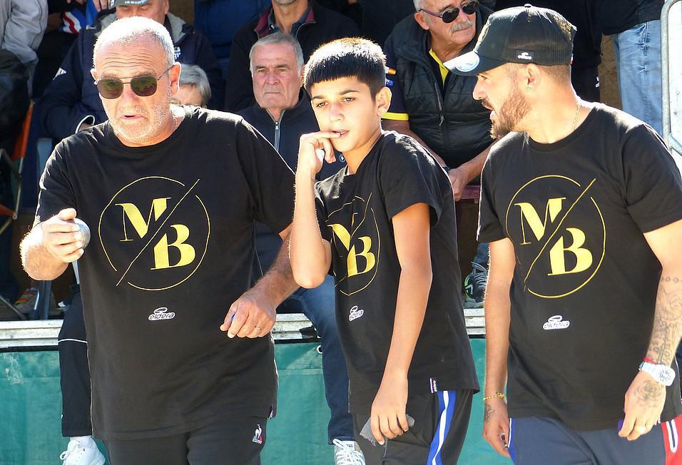 Pétanque : Bonetto en patron Pétanque : Bonetto en patron