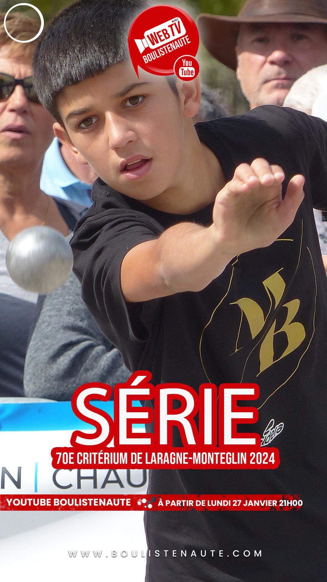 La série de vidéos pétanque : National Triplette Open 70e Critérium de Laragne-Monteglin 2024 La série de vidéos pétanque : National Triplette Open 70e Critérium de Laragne-Monteglin 2024