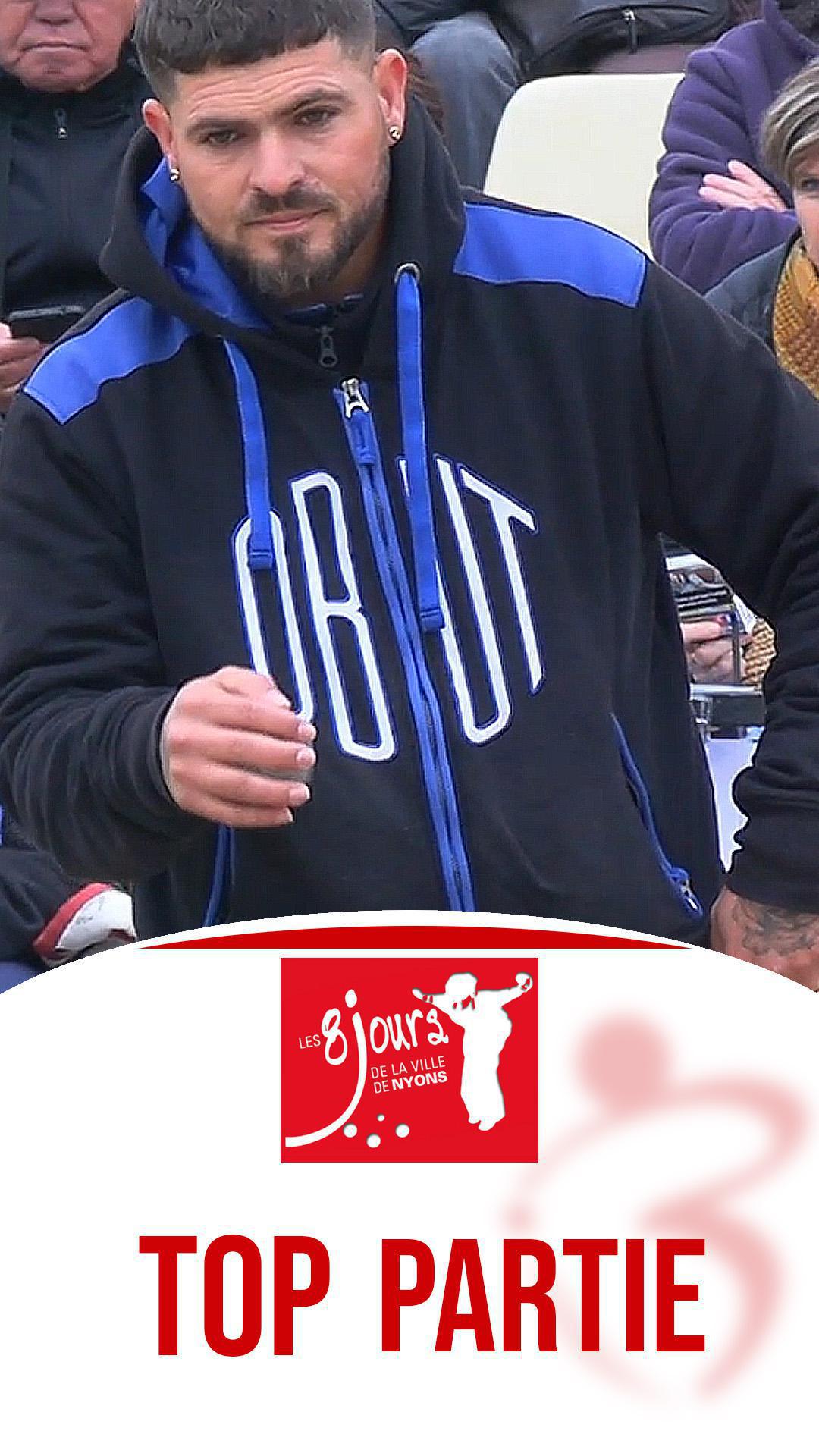 TOP Vidéo 👍 Quart BONETTO vs BONNIN : International à pétanque de l'Olivier Triplette 2024 à Nyons TOP Vidéo 👍 Quart BONETTO vs BONNIN : International à pétanque de l'Olivier Triplette 2024 à Nyons